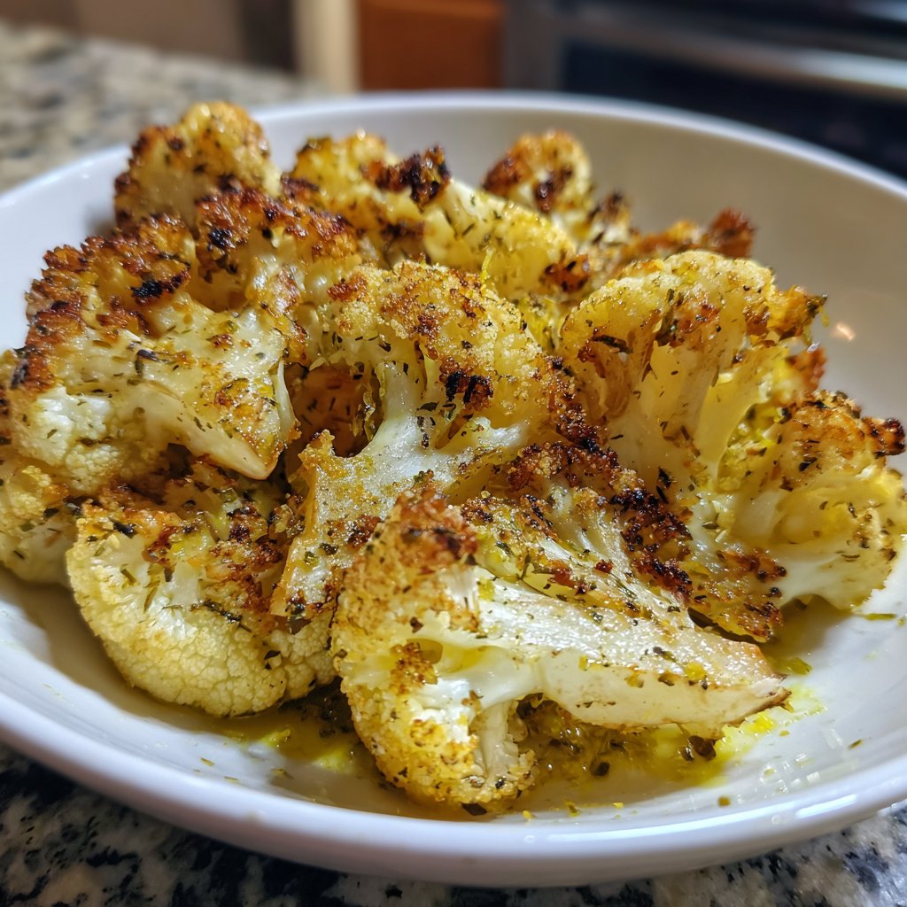 Blumenkohl mit Zitronenöl