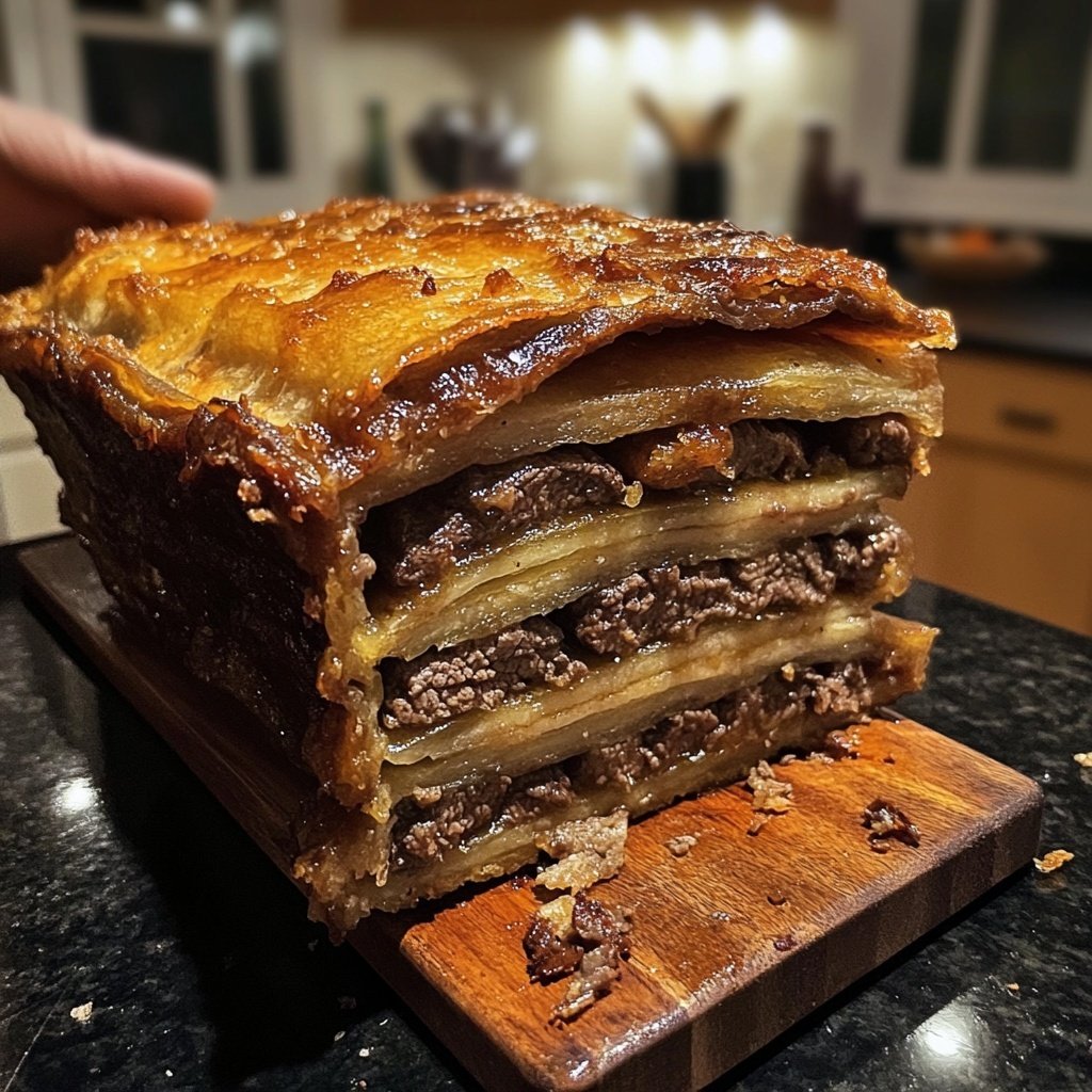 Rouladen-Schichtbraten