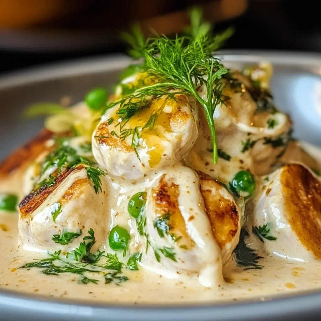 Rosenkohl in Frischkäse Senfsauce