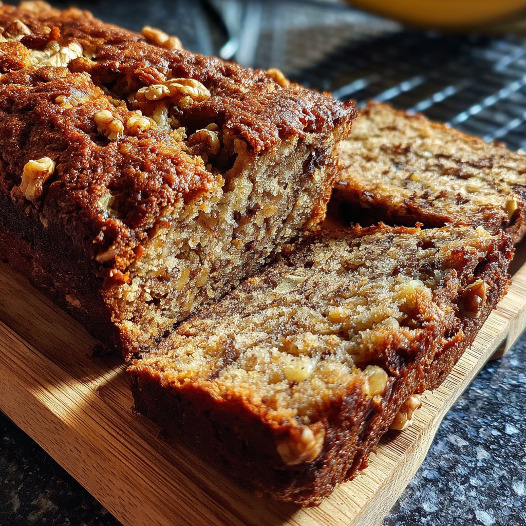 Bananenbrot ohne Zucker