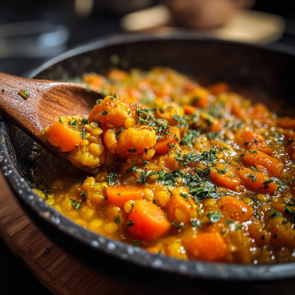 Karotten Linsen Eintopf