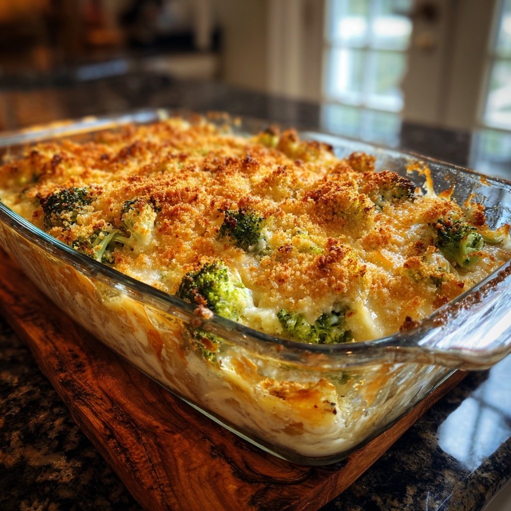 Brokkoli Kartoffel Gratin Leicht