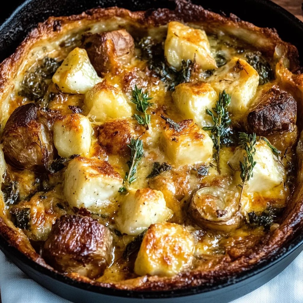 Grönkålspaj mit Fetaost