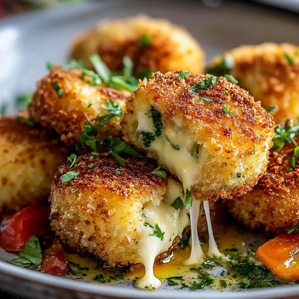 Knusprige Gemüse-Nuggets mit Käse