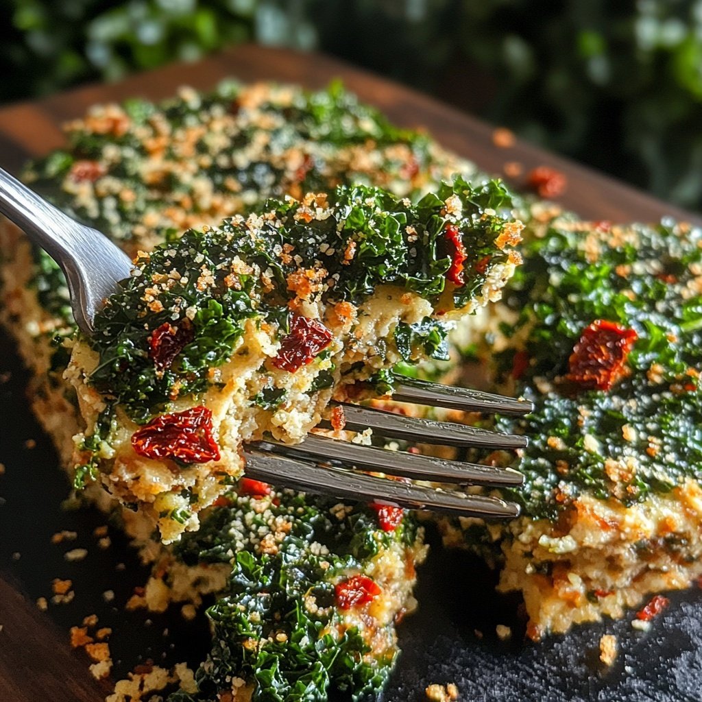 Schnelle Grünkohlpfanne mit getrockneten Tomaten