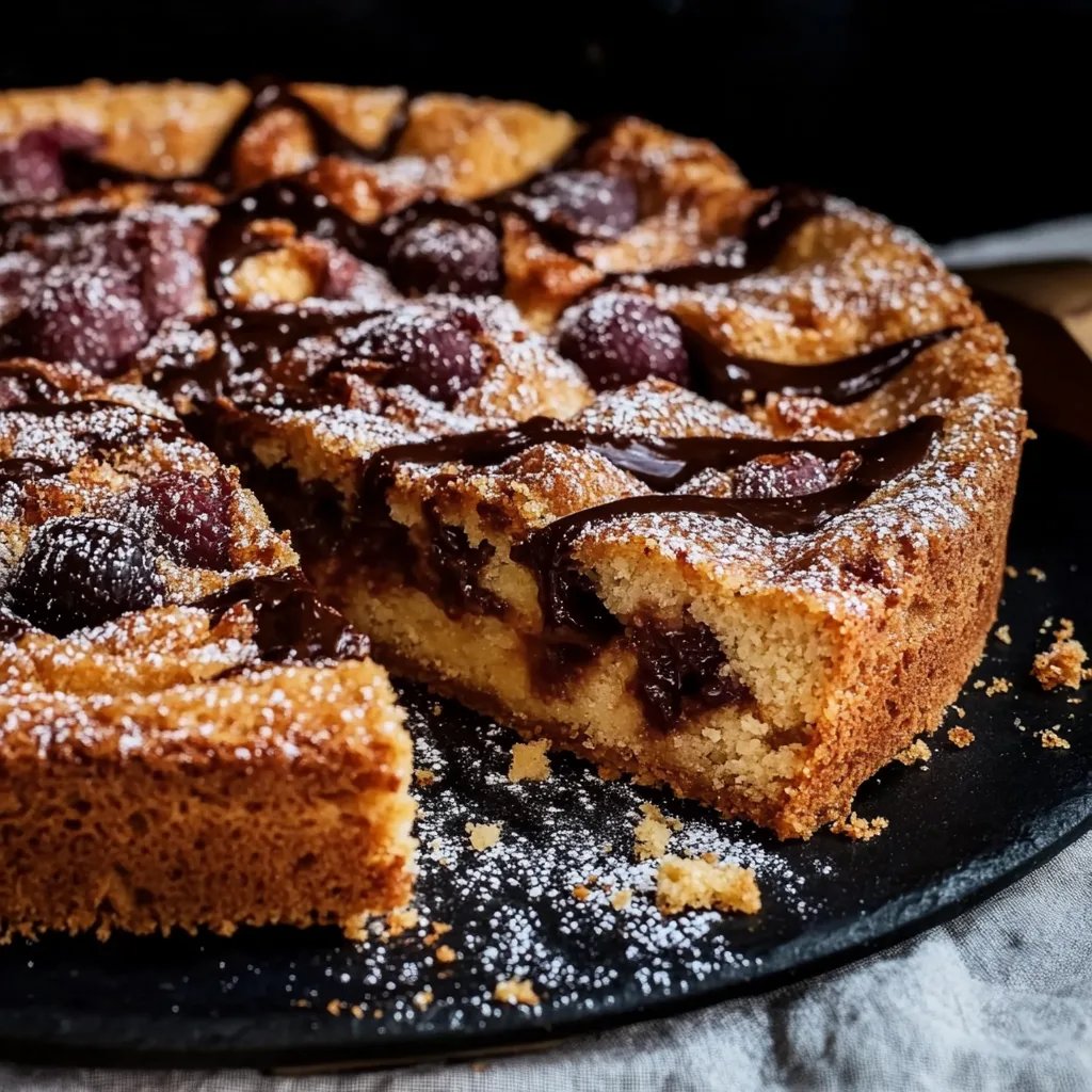 Zwetschgenkuchen mit Rührteig