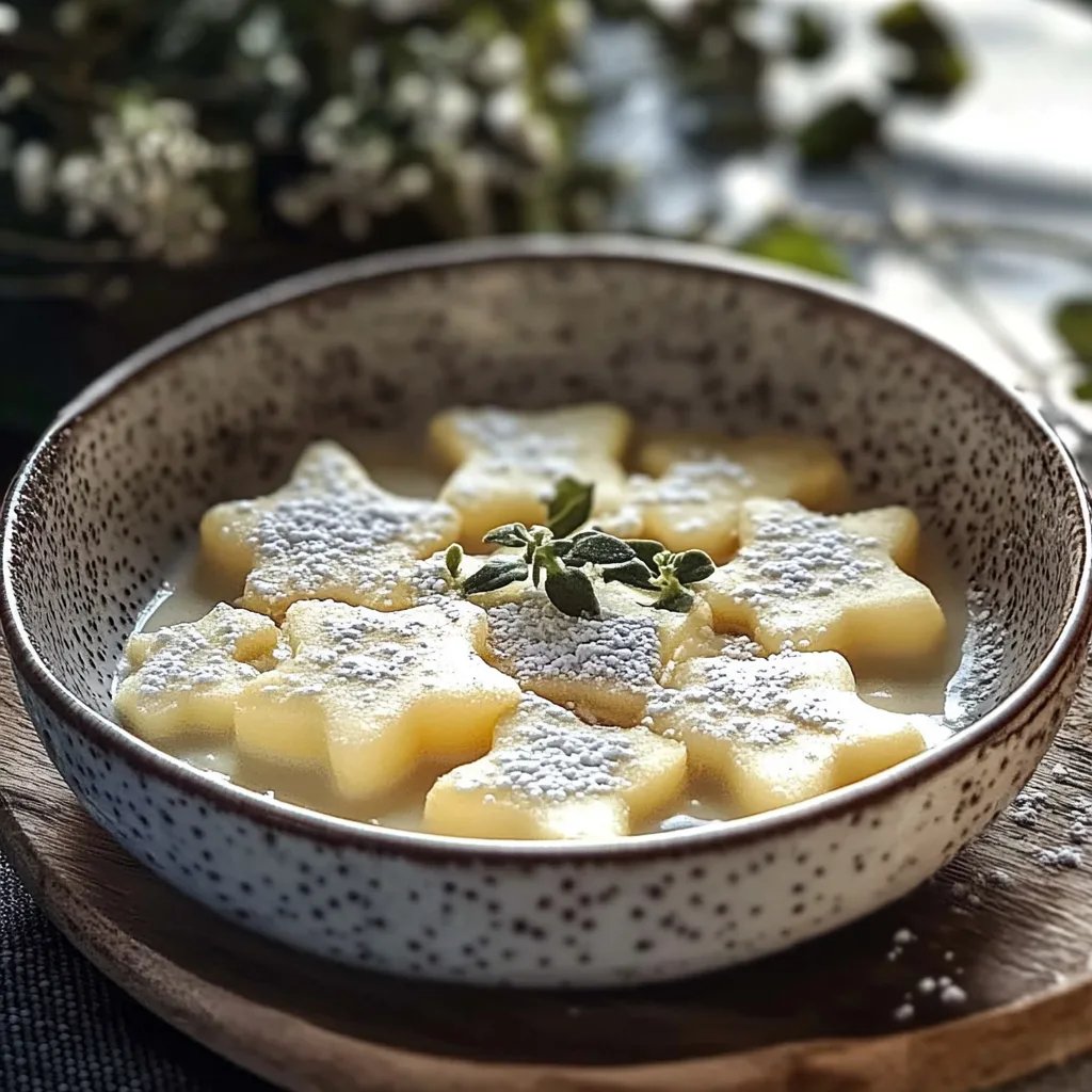 Zarte Zitronensterne