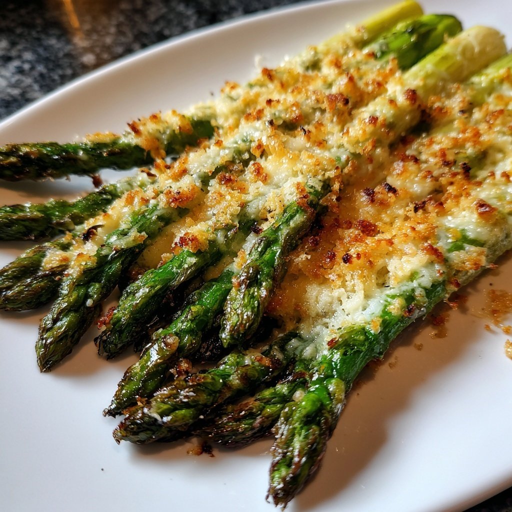 Grüner Spargel Mit Parmesan