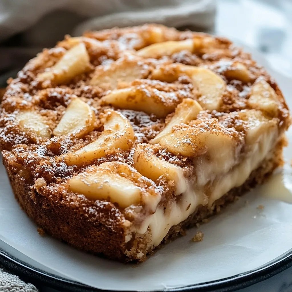 Saftiger Zimtschnecken Apfelkuchen