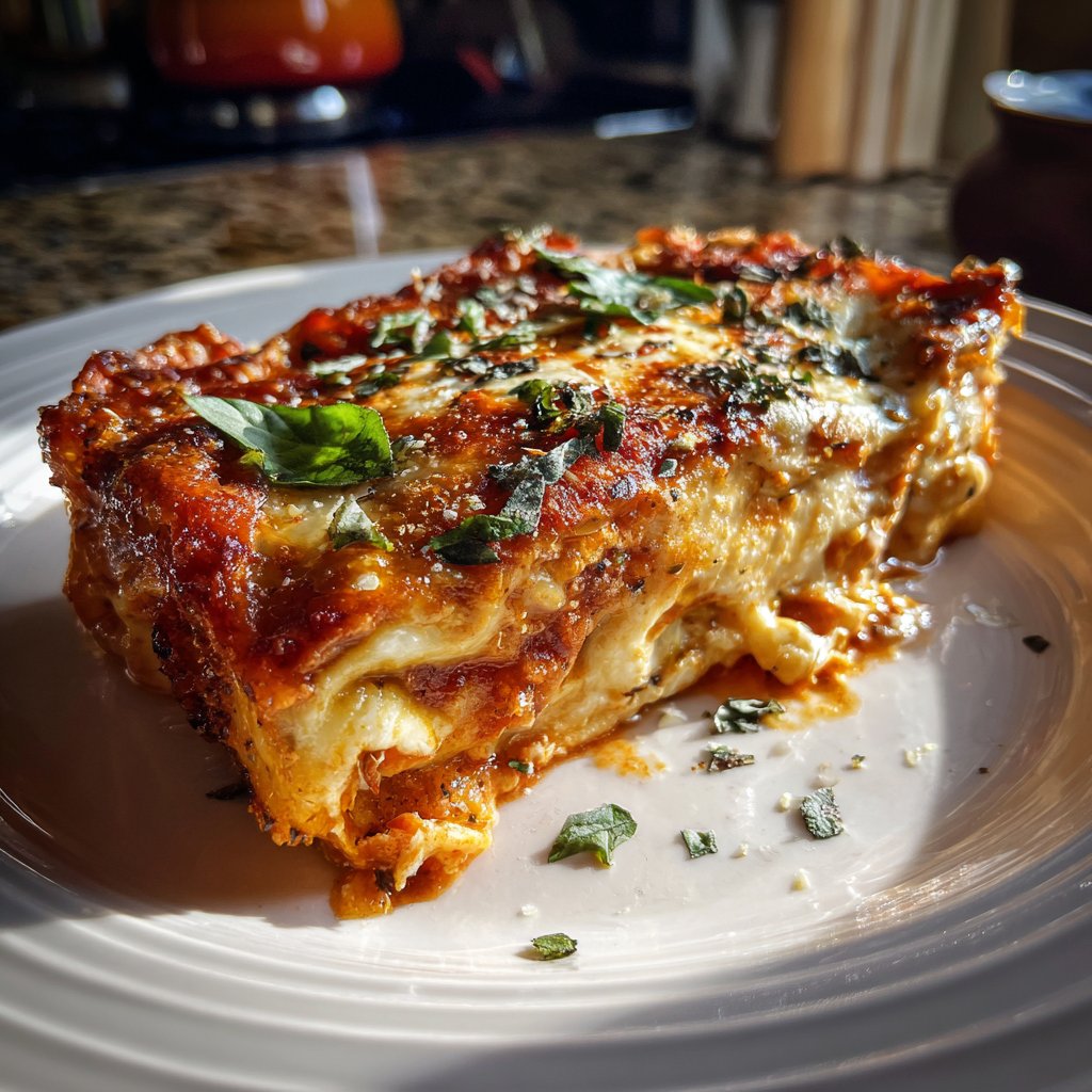 Auberginenauflauf mit Tomatensauce